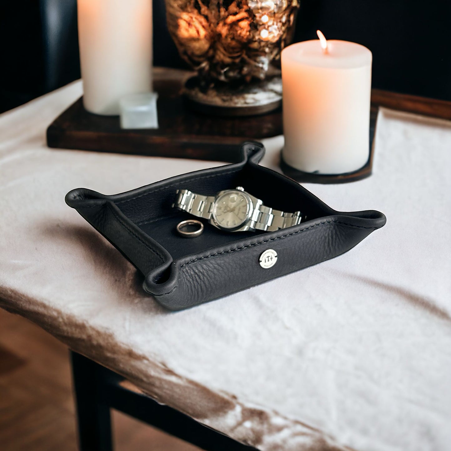 Vide Poche, Lederschale, Taschenleerer, Schmuckaufbewahung